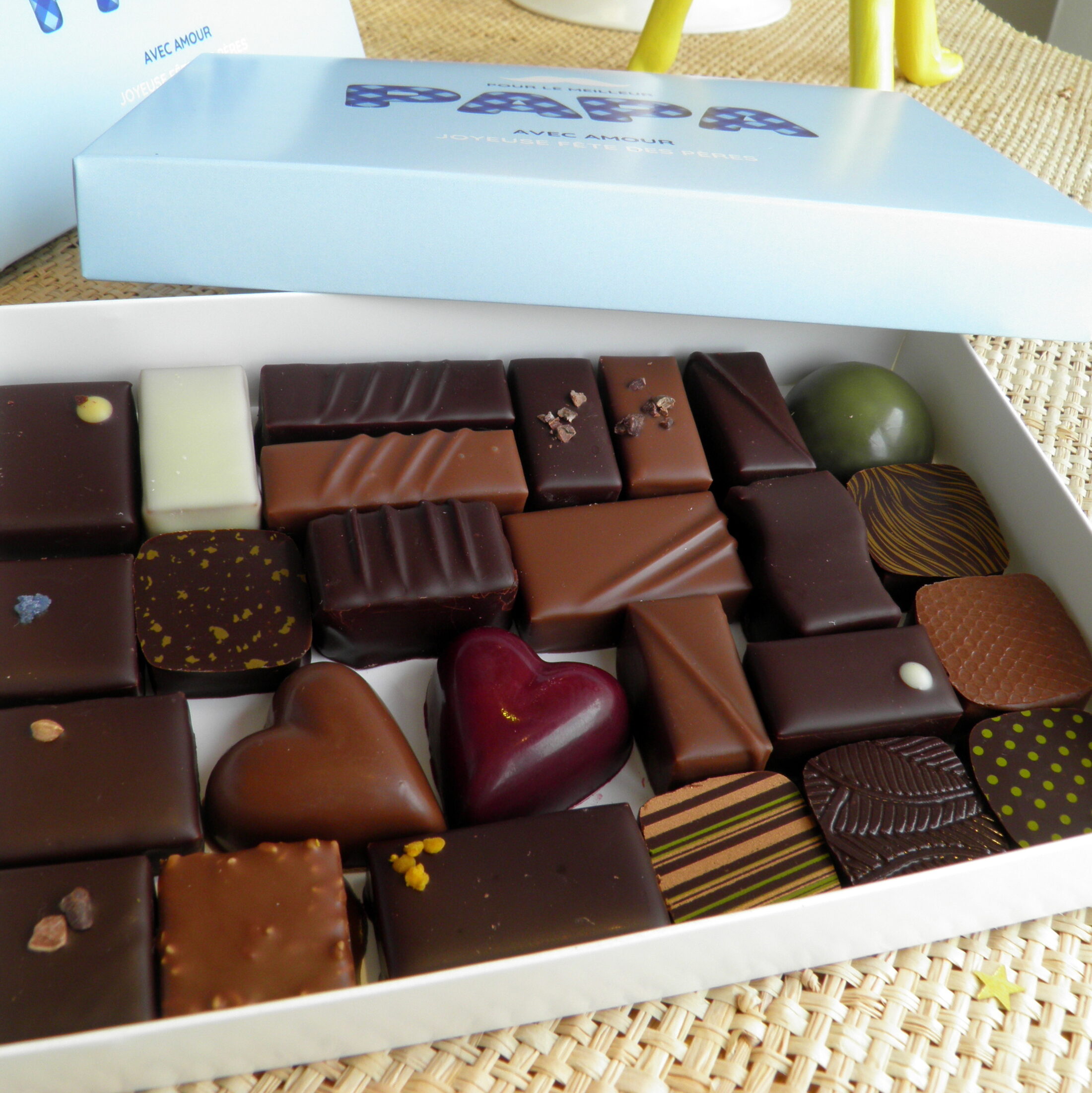 Boite "meilleur Papa" 26 chocolats – Image 2