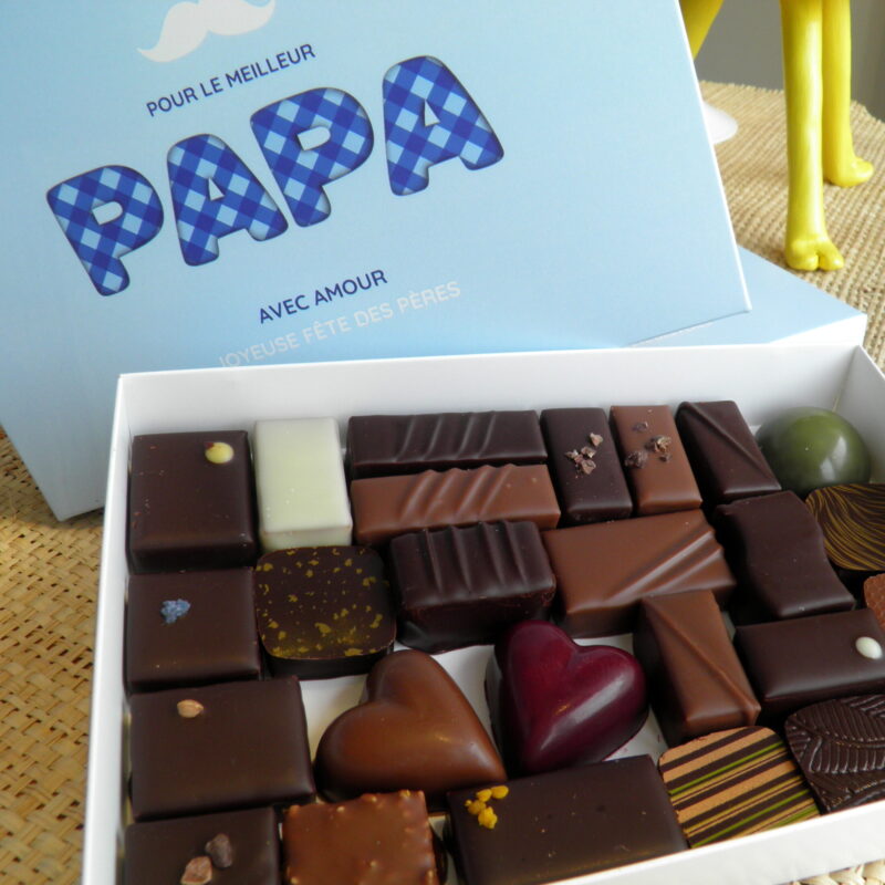 Boite "meilleur Papa" 26 chocolats