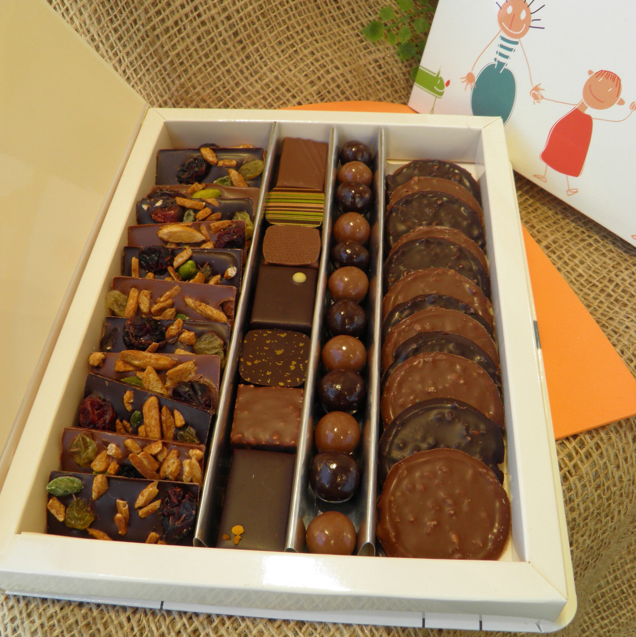 .Livre "Merci" gourmand