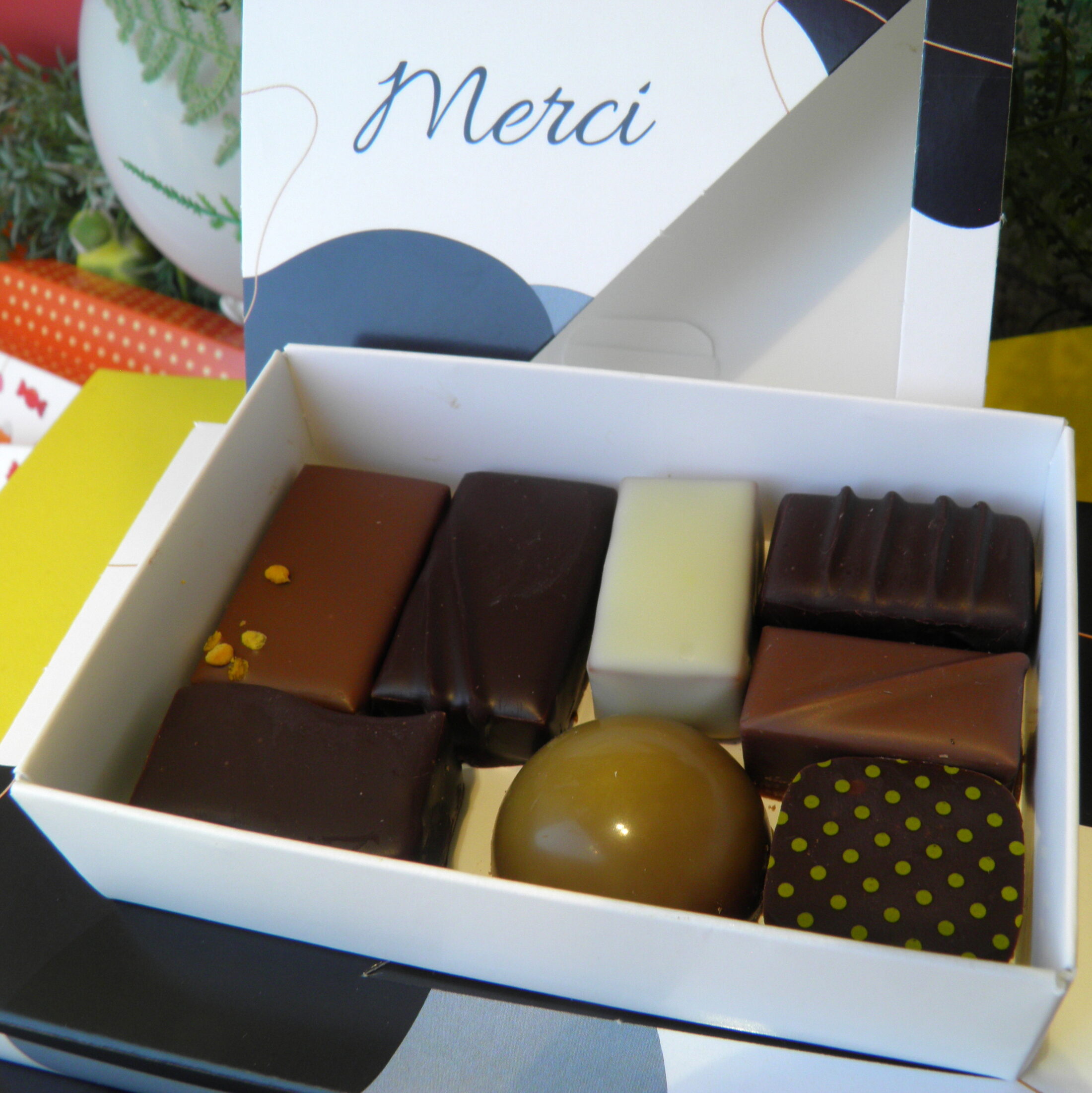 Boite de 8 chocolats